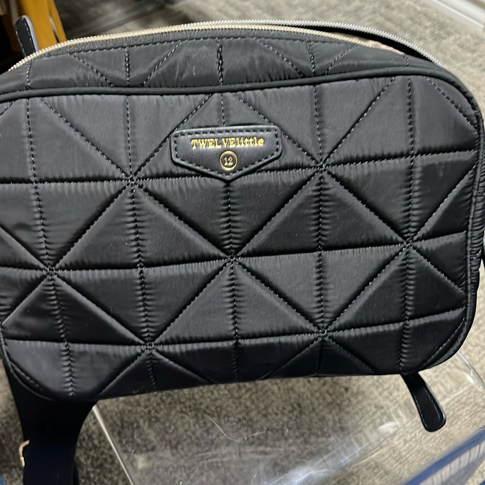Twelve Little Diaper Bag Clutch in black